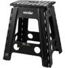 Banqueta Plástica Dobrável Preta 450 Mm Vonder 1