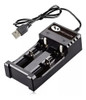 Cargador Inteligente 2 Slot Pila Bateria Recargable 18650 0