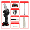 Motosierra De Mano Inalámbrica Cadena De 6 Batería De 24v 4
