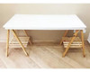2 Cavaletes De Madeira 50 X 80 Para Eventos E Home Office 3