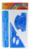 Juego De Geometría Flexible 20 Cm Tres Piezas Cs 1