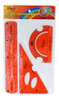 Juego De Geometría Flexible 20 Cm Tres Piezas Cs 3