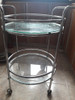 Mesa Auxiliar Doble  Acero Inoxidable Sin Vidrio Superior 2