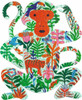 Puzzle Art Monkey 350 Piezas Djeco 1