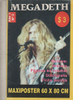 Riviposter De ** Megadeth ** Nº 2 Año 1998 - 6o Cm X 80 Cm 0