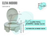 Silla Eleva Inodoro Asiento Ortopedico Elevado Suplemento 2