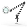 Lampara Led Con Lupa 5x Usb Brazo Articulado Multiuso Hobby 0