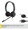 Jabra Evolve 20 Ms Estéreo Kits Oreillette Usb 1