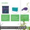 Gaiam Equipo Básico De Yoga Para Principiantes 4 Gaiam Equipo Básico De Yoga Para Principiantes 4