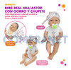 Bebé Real Mía, Con Body Casita De Muñecas, 12033 1