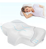 Almohada De Contorno De Espuma Con Memoria Cervical Essort P 0