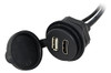 Xtenzi Cable De Extension Hdmi Y Usb Aux De Montaje Empotrad 4