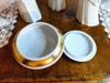 Alhajero De Porcelana Antiguo Tsuji Pintado A Mano Oro 7 Alhajero De Porcelana Antiguo Tsuji Pintado A Mano Oro 7