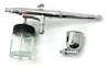 Aerógrafo Por Gravedad Dual Copa Frasco Lateral De Vidrio 3