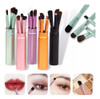 5 Pinceles De Maquillaje Kit Con Portapinceles. 0
