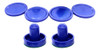 Controle Deslizante De Air Hockey, 2x Empurradores Taco Azul 7