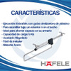 Perchero Extraible Niquelado 360mm Estante Placard Hafele 2