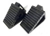 Maxxhaul Paquete De 2 70472 Cuña De Rueda Negra Resistente D 0
