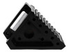 Maxxhaul Paquete De 2 70472 Cuña De Rueda Negra Resistente D 2