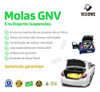 2 Molas Traseira Gnv Reforçadas Santa Fe 2006 2007 2008 2009 4