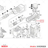 Anel Retentor De Junta Do Eixo Para Martelo Gsh 11e Bosch 6