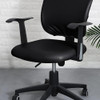 Shukii Impermeable Office Desk Chair Seat Cover Pu Leather C 2