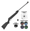 Espingarda Ambidestra 5.5mm Mola + 1000un Chumbinho Variados 1 Espingarda Ambidestra 5.5mm Mola + 1000un Chumbinho Variados 1