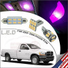 11 × Kit De Bombillas Led Interior Luz Paquete Rosa Violeta 0