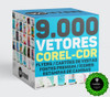 Pacote Vetores Cartões Panfletos Estampas Fontes Flyers Cdr 0
