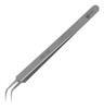 Pinza Brusela Punta Curva Acero Inox P/ Electrónica Best Q5 0