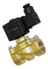 Válvula Solenoide Latão Ø3/4 Nbr Nfechada 110v 2/2 Vias 3