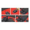 Prancha De Knee Board C/ Cinta E 4 Pegadores Vermelha 4