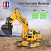 Excavadora De Control Remoto, Juguete Rc 1:20, Excavadora Rc 3