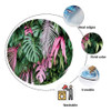 Tapiz De Pared De Hojas Tropicales Selva Tropical Planta De 3