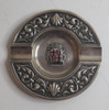 Cenicero De Plata Pequeño Con Escudo De Barcelona 0