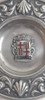 Cenicero De Plata Pequeño Con Escudo De Barcelona 1