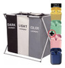 Cesto Clasificador De Ropa Por Colores Plegable + Auri In 0