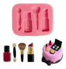Moldes De Silicone Modelo Maquiagem 2
