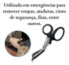 Tesoura Para Samu Bombeiros Socorristas Ponta Romba 2