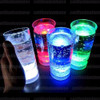 18 Vasos Largos Luminosos Luz Led Cotillon Carioca Fiesta 2