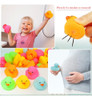 50 Pack Multicolor Mini Pato De Goma Juguete De Baño Patos P 3