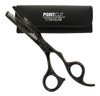 Kit Tijeras Filo Navaja + Pulir Pointcut Titanioblack 6 4