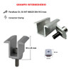 Kit Estrutura Suporte Linha C 03 Placas Solar Viga Madeira 4