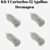 Kit 4 Cartuchos Dermógrafo Dermapen 12 Agulhas Dr. Pen My-m 1 Kit 4 Cartuchos Dermógrafo Dermapen 12 Agulhas Dr. Pen My-m 1
