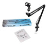 Suporte Pedestal Braço Mesa Articulado Para Microfones 2