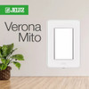 Tapa Para Bastidor 3 Módulos Color Blanco Jeluz Verona 2