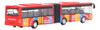 Alloy Bus Toy Pull Back, Comprimento Estendido, Função Compl 2