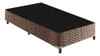 Cama Box Solteirão Sommier Rústico Marrom (96x30)paropas 0