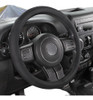 Seg Direct Black Microfiber Leather Volante Cover Para F-150 0