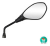 Retrovisor Mini Bmw F800 Fixo Para Dafra Super 100 2